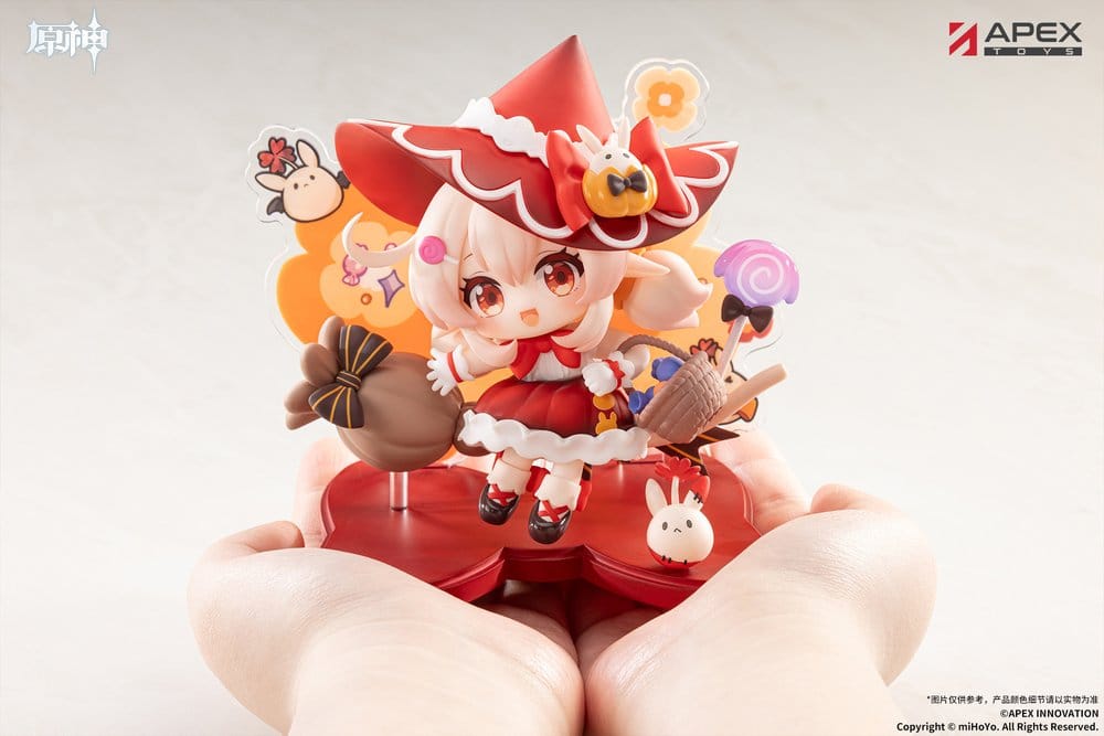 Genshin Impact You Ye Qi Xiang Series PVC-minifigur Klee 11 cm