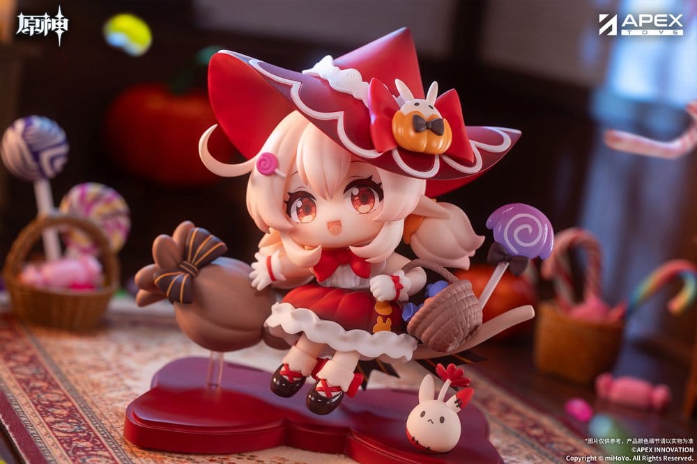 Genshin Impact You Ye Qi Xiang Series PVC-minifigur Klee 11 cm