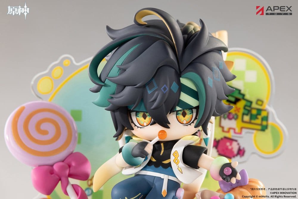 Genshin Impact Chibi Chara PVC Figure You Ye Qi Xiang Series Kinich 11 cm