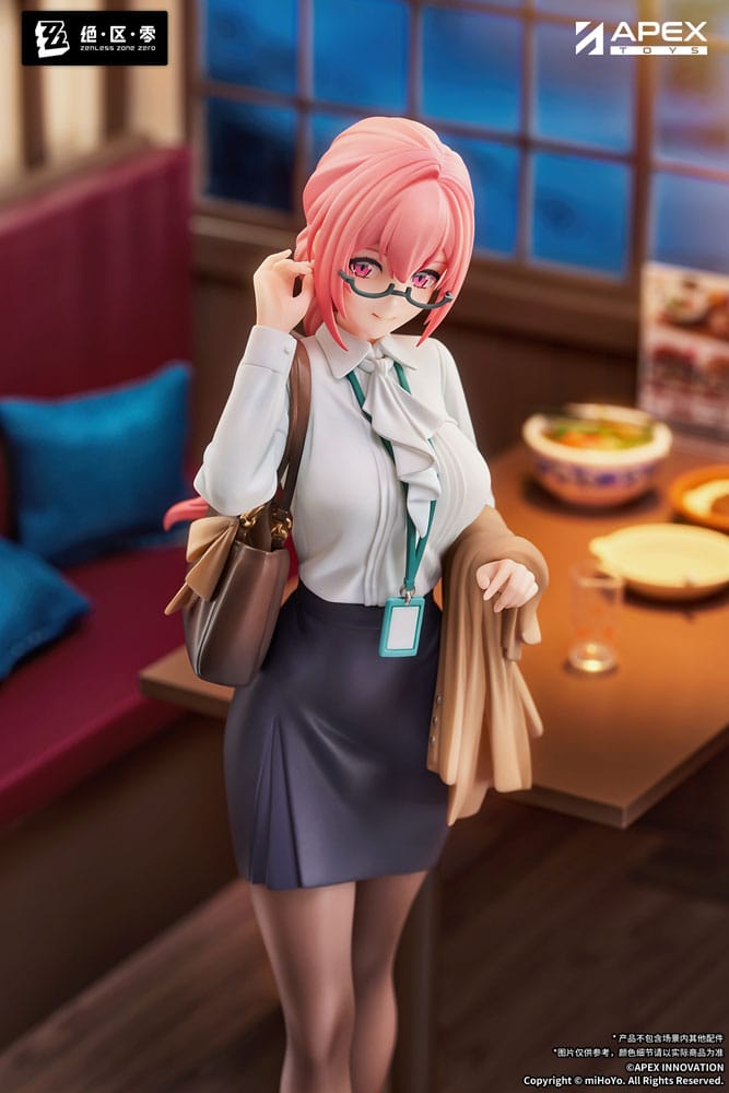 Zenless Zone Zero Limepie Series PVC Figur 1/8 Tsukishiro Yanagi Rest Awhile Ver. 23 cm APEX