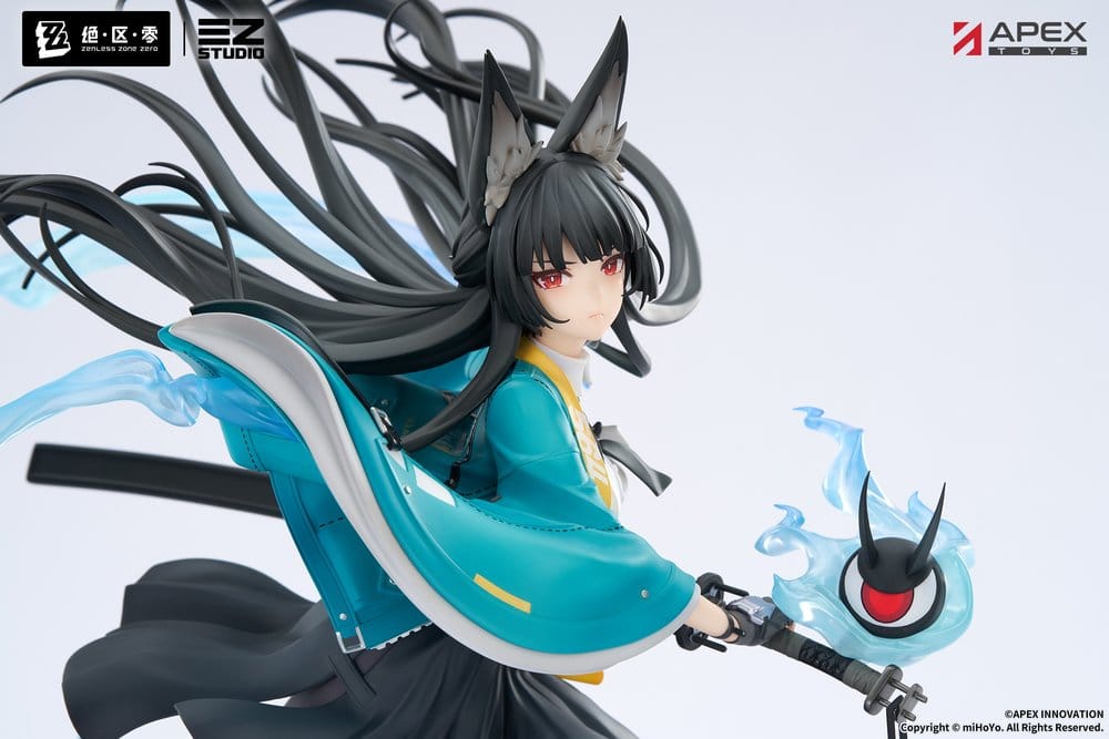 Zenless Zone Zero PVC-figur 1/7 Hoshimi Miyabi: Slipad Klinga av Reflektion Version 29 cm