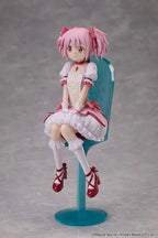 Puella Magi Madoka Magica Filmen: Rebellion PVC Figur Madoka Kaname Te-parti Tårta Sång Ver. 18 cm Aniplex