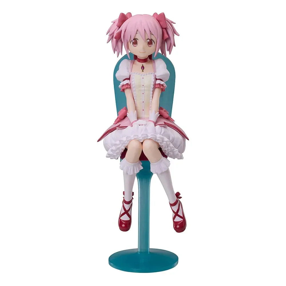 Puella Magi Madoka Magica Filmen: Rebellion PVC Figur Madoka Kaname Te-parti Tårta Sång Ver. 18 cm Aniplex