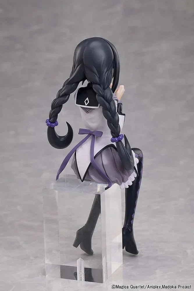 Puella Magi Madoka Magica Filmen: Rebellion PVC Figur Homura Akemi Teaparty Tårt Sang Ver. 18 cm Aniplex