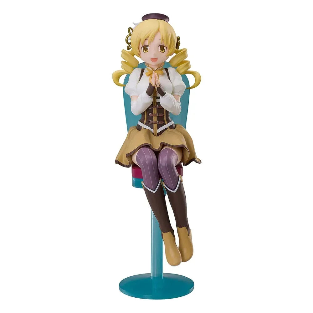 Puella Magi Madoka Magica Filmen: Rebellion PVC Figur Mami Tomoe Teparty Tårt Sång Ver. 18 cm Aniplex