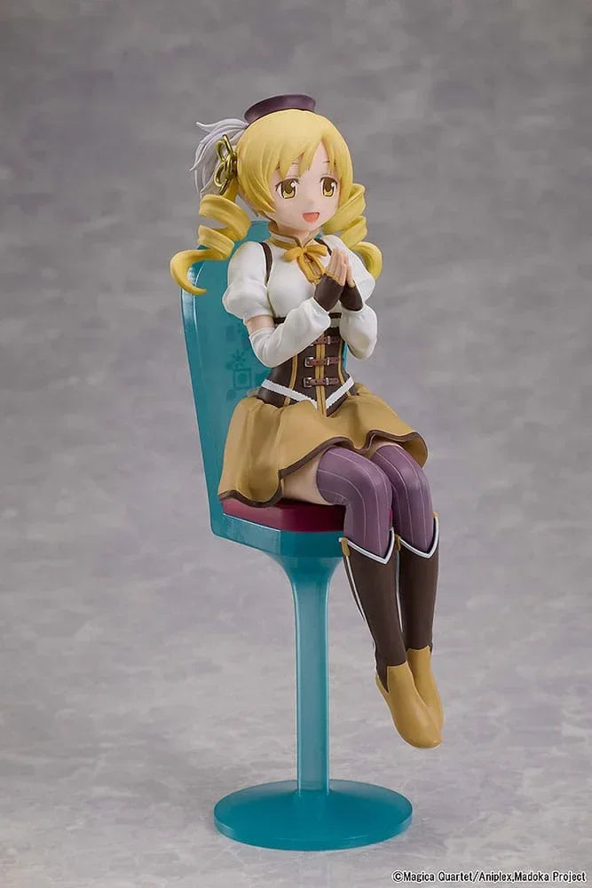 Puella Magi Madoka Magica Filmen: Rebellion PVC Figur Mami Tomoe Teparty Tårt Sång Ver. 18 cm Aniplex