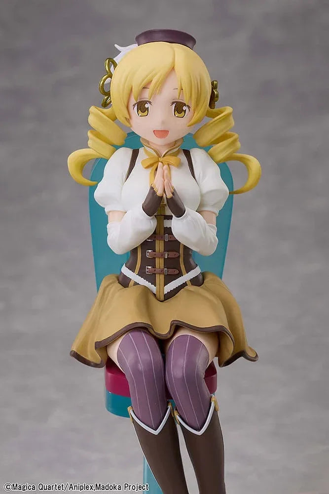 Puella Magi Madoka Magica Filmen: Rebellion PVC Figur Mami Tomoe Teparty Tårt Sång Ver. 18 cm Aniplex