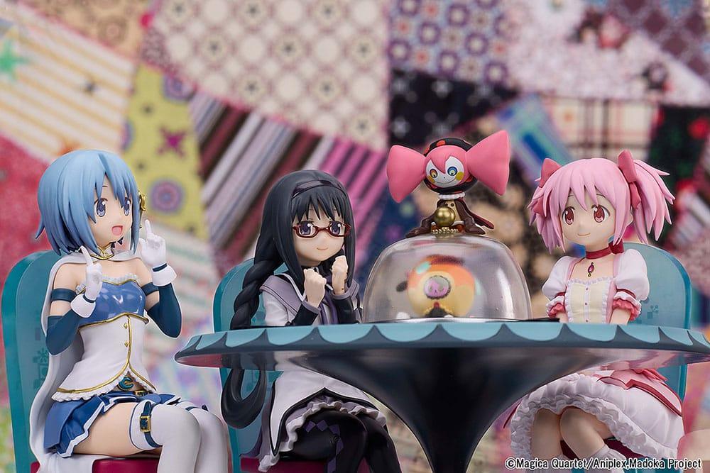 Puella Magi Madoka Magica Filmen: Rebellion PVC Figur Te Party Tårta Sång Ver. Set 18 cm Aniplex