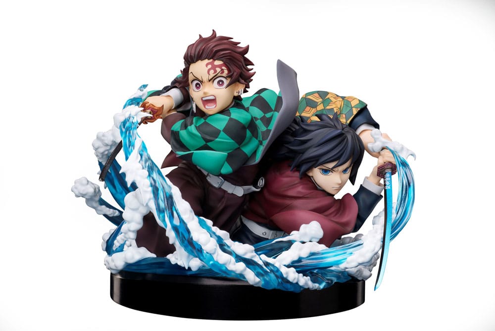 Demon Slayer: Kimetsu no Yaiba PVC Figur Tanjiro & Giyuu 13 cm Aniplex