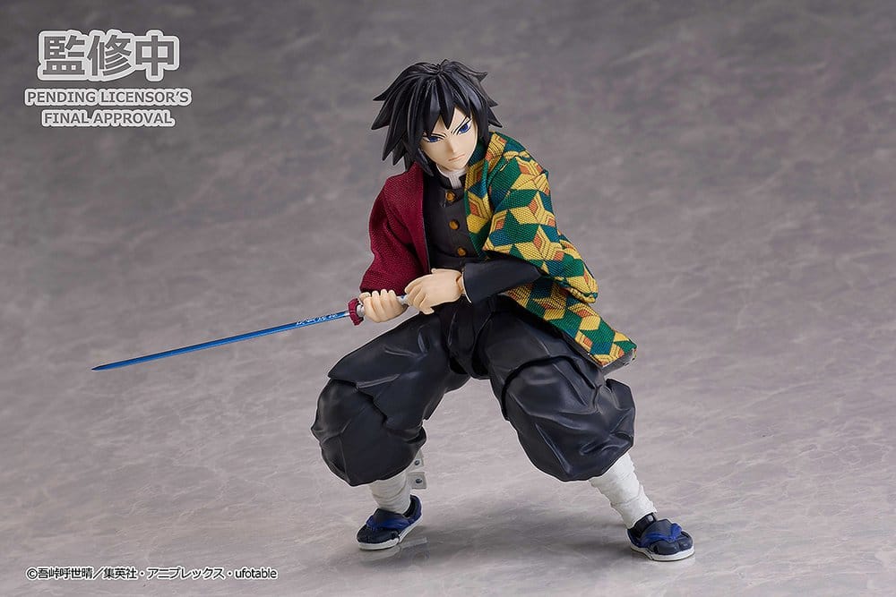 Demon Slayer: Kimetsu no Yaiba BUZZmod Action Figur 1/12 Giyu Tomioka Ver. 2 15 cm