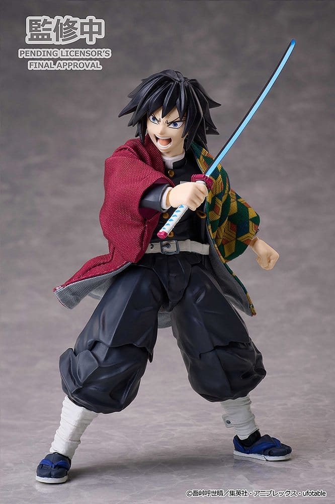 Demon Slayer: Kimetsu no Yaiba BUZZmod Action Figur 1/12 Giyu Tomioka Ver. 2 15 cm