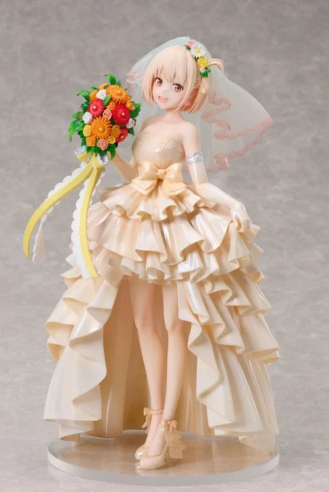 Lycoris Recoil PVC Figur 1/7 Chisato Nishikigi Wedding dress Ver. 26 cm Aniplex