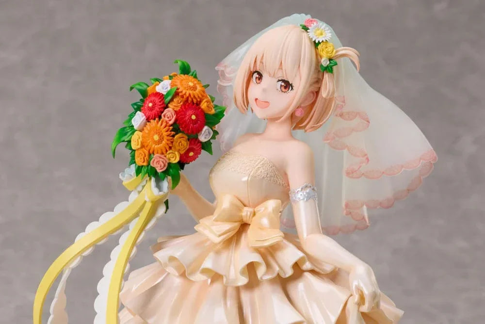 Lycoris Recoil PVC Figur 1/7 Chisato Nishikigi Wedding dress Ver. 26 cm Aniplex