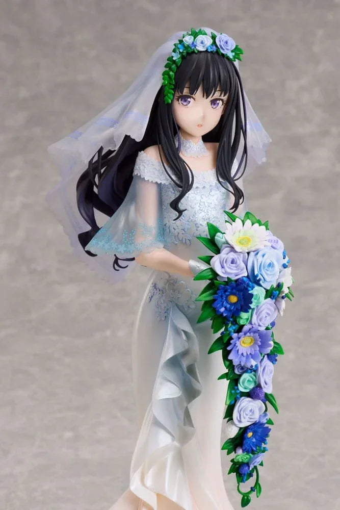 Lycoris Recoil PVC Figur 1/7 Takina Inoue Wedding Dress Ver. 25 cm Aniplex