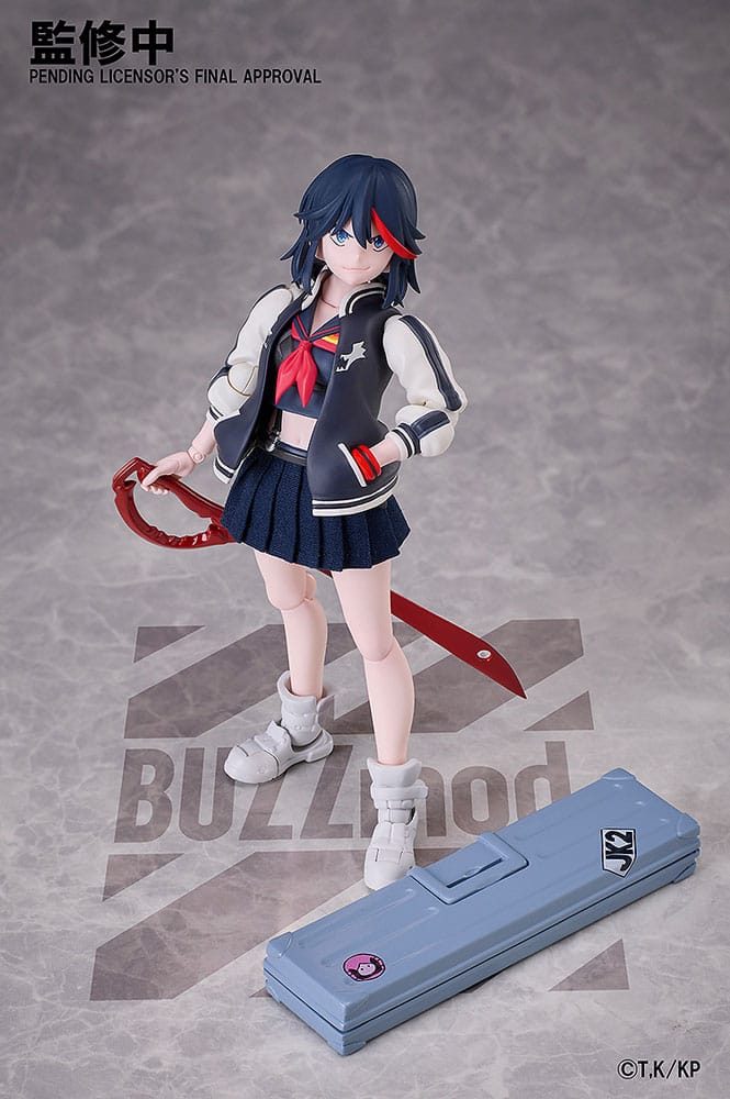 Kill la Kill BUZZmod Action Figur 1/12 Ryuko Matoi 14 cm Aniplex