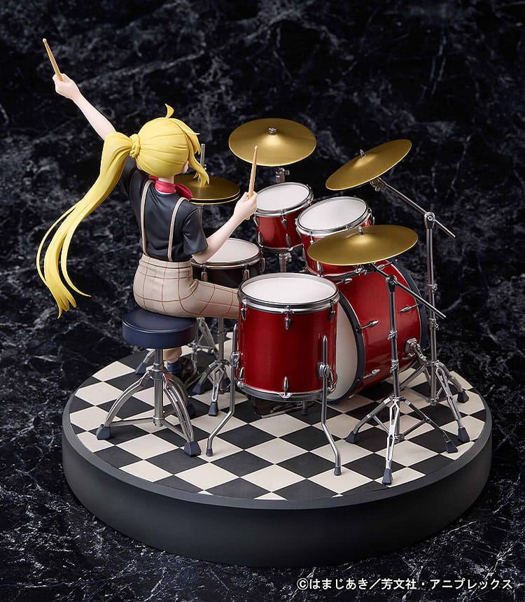 Bocchi the Rock! Figur 1/7 Nijika Ijichi 23 cm - Energetisk Trumfigur Aniplex
