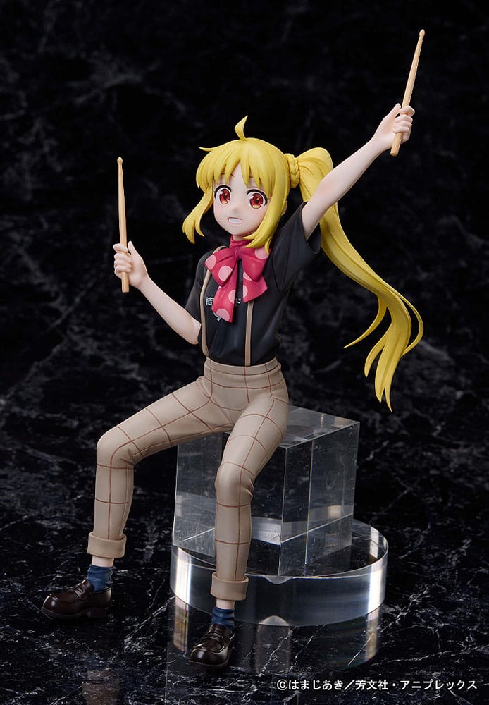 Bocchi the Rock! Figur 1/7 Nijika Ijichi 23 cm - Energetisk Trumfigur Aniplex