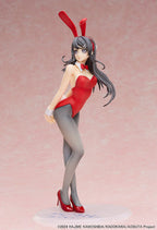 Rascal Does Not Dream of Bunny Girl Senpai Figur 1/7 Mai Sakurajima Red Bunny Girl Ver. 27 cm Aniplex