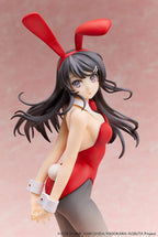 Rascal Does Not Dream of Bunny Girl Senpai Figur 1/7 Mai Sakurajima Red Bunny Girl Ver. 27 cm Aniplex