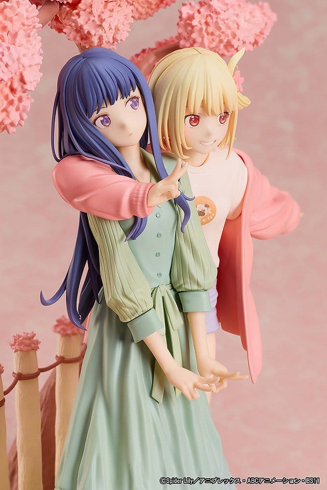 Lycoris Recoil PVC-figurer 2-Pack Chisato Nishikigi & Takina Inoue Vårversion 25 cm