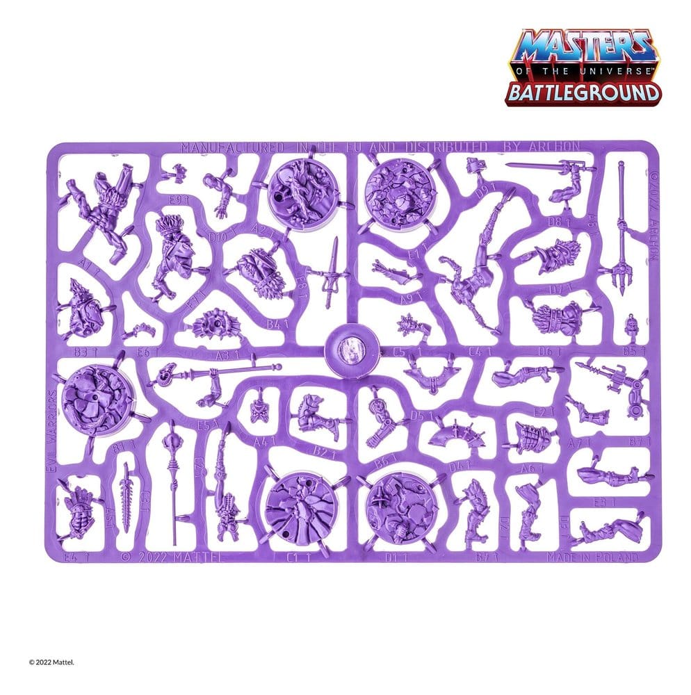 Masters of the Universe: Battleground Miniatyrspel Startset *Engelsk version*