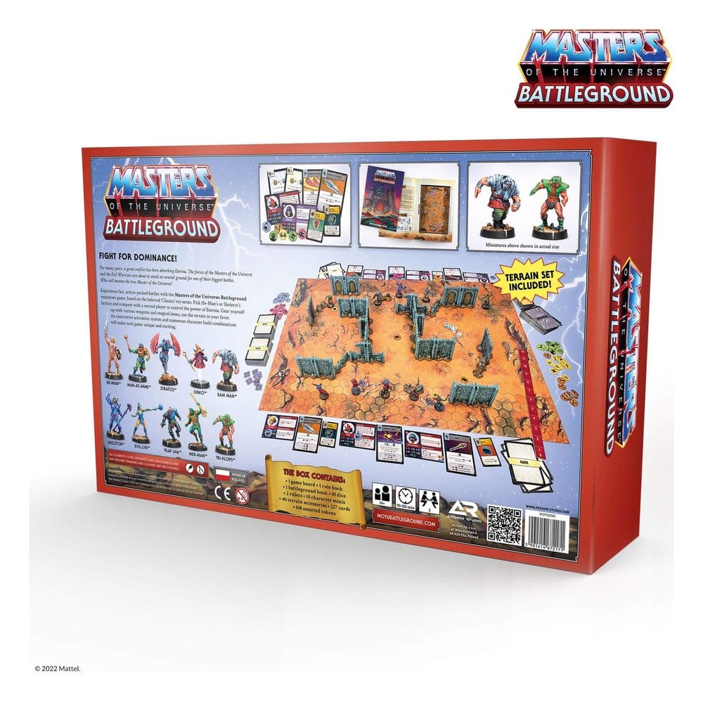 Masters of the Universe: Battleground Miniatyrspel Startset *Engelsk version*