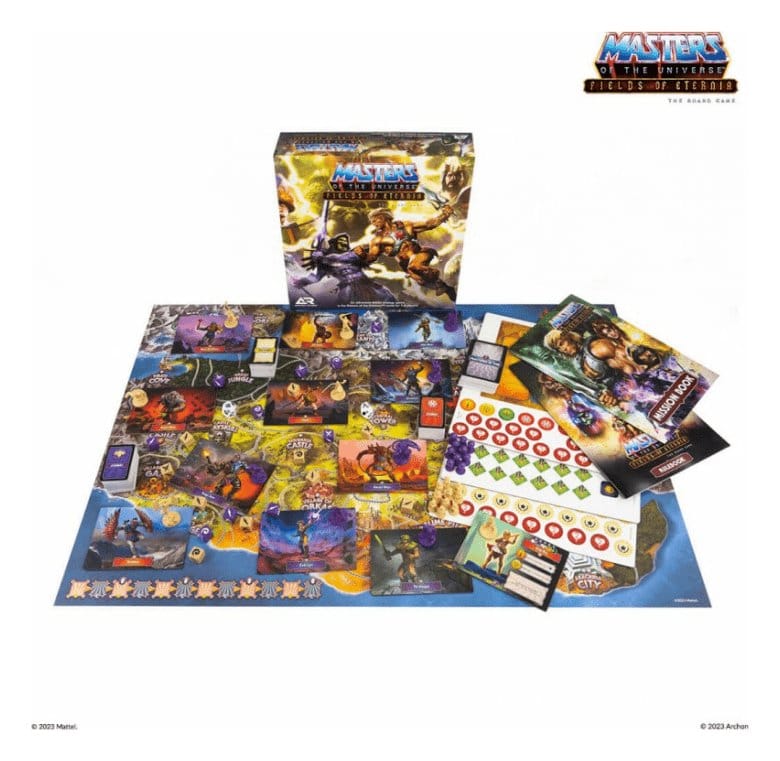 Masters of the Universe Brädspel Fälten av Eternia *Engelsk Version*