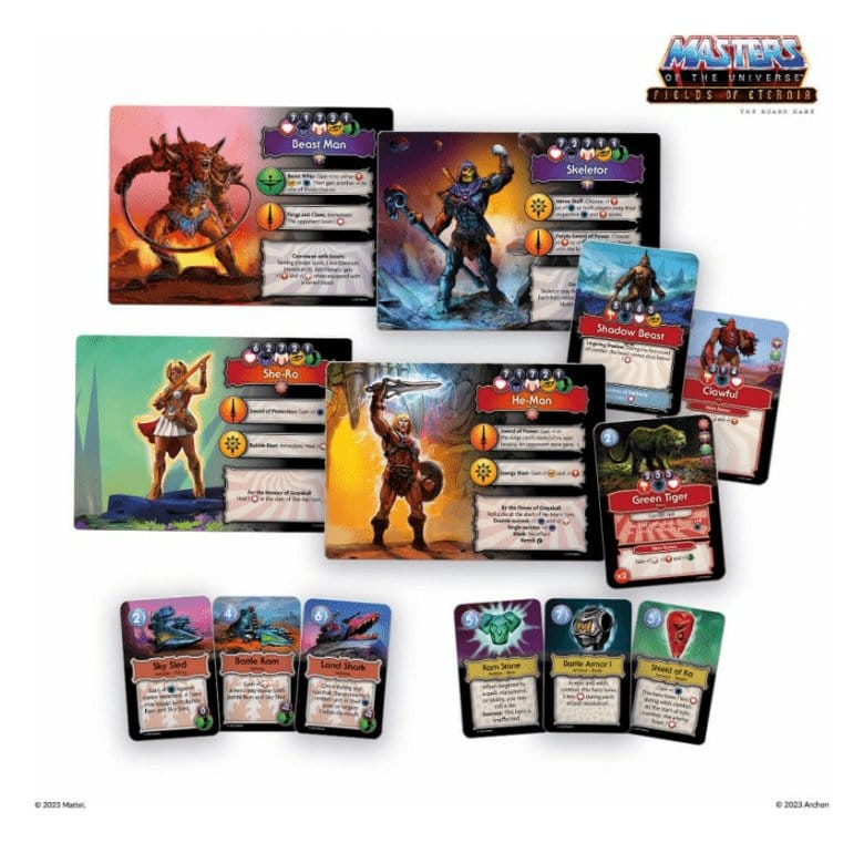 Masters of the Universe Brädspel Fälten av Eternia *Engelsk Version*