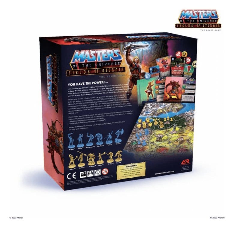 Masters of the Universe Brädspel Fälten av Eternia *Engelsk Version*