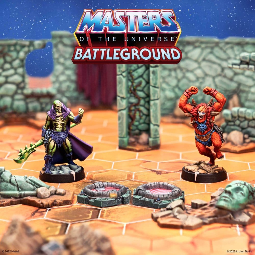 Masters of the Universe: Battleground Miniatyrspel Våg 1: Ondska Krigare Fraktion *Engelska Versionen*