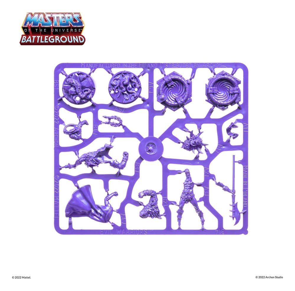 Masters of the Universe: Battleground Miniatyrspel Våg 1: Ondska Krigare Fraktion *Engelska Versionen*