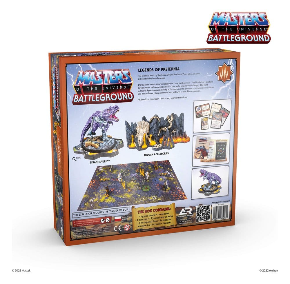 Masters of the Universe: Battleground Miniatyrspel Våg 2: Legends of Preternia – Engelsk version