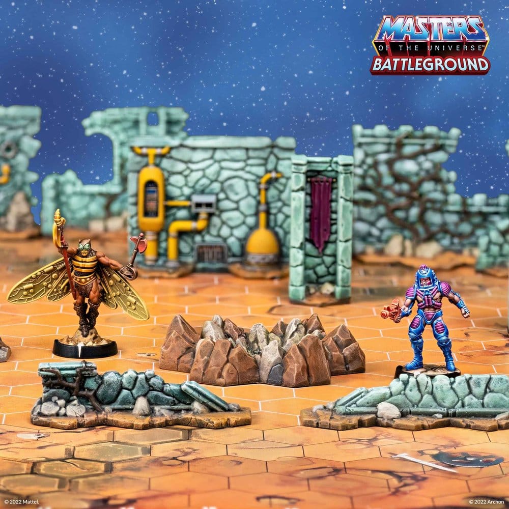 Masters of the Universe: Battleground Miniatyrspel Våg 3: Masters of the Universe-fraktionen *Engelsk version*