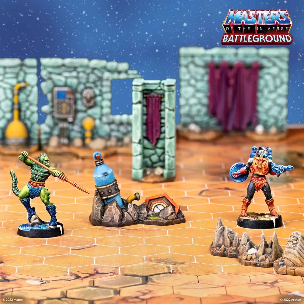 Masters of the Universe: Battleground Miniatyrspel Våg 3: Ondskans Krigare Fraktion *Engelsk Version*