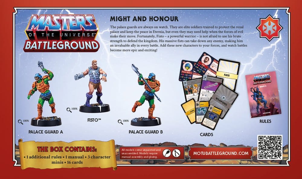 Masters of the Universe: Battleground Miniatyrspelsvåg 5: Masters of the Universe Fraktion *Engelsk Version*