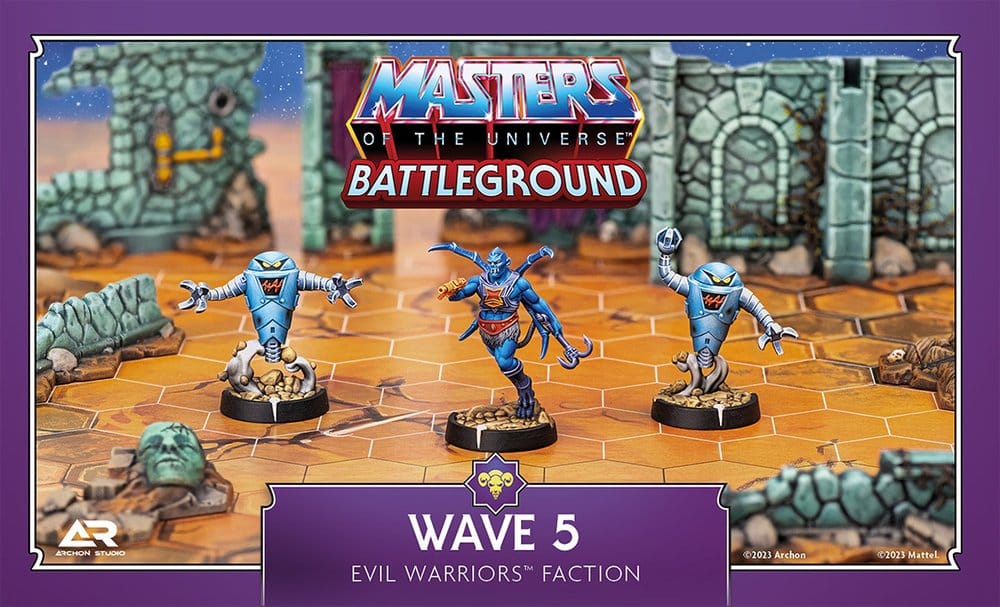 Masters of the Universe: Battleground Miniatyrspel Våg 5: Ondskans Krigare Fraktion *Engelsk Version*