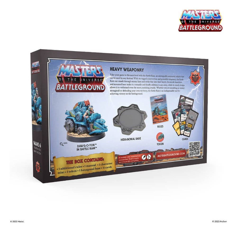 Masters of the Universe: Battleground Miniatyrspel Våg 6: Fighting Foe Men-fraktionen *Engelsk version*