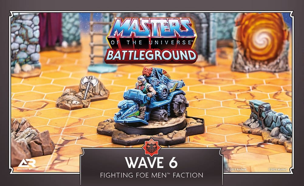 Masters of the Universe: Battleground Miniatyrspel Våg 6: Fighting Foe Men-fraktionen *Engelsk version*