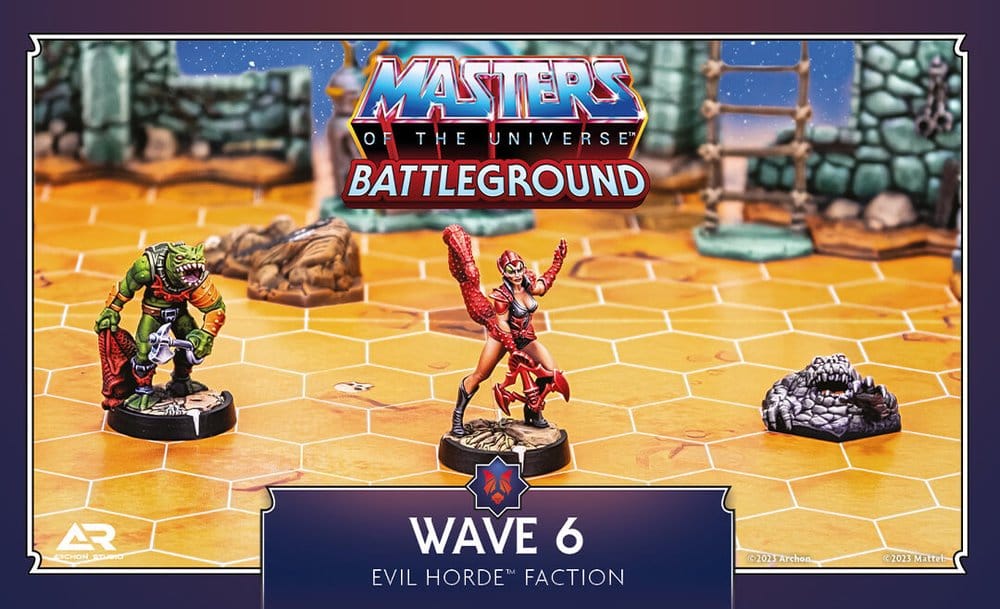 Masters of the Universe: Battleground Miniatyrspel Våg 6: Fraktionen Ondskans Horde *Engelsk Version*