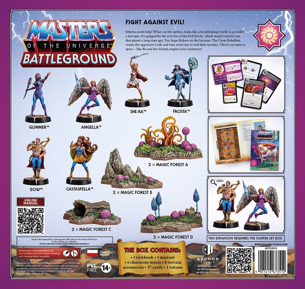 Masters of the Universe: Battleground Miniatyrspel Våg 7: Det Stora Upproret – Engelska versionen