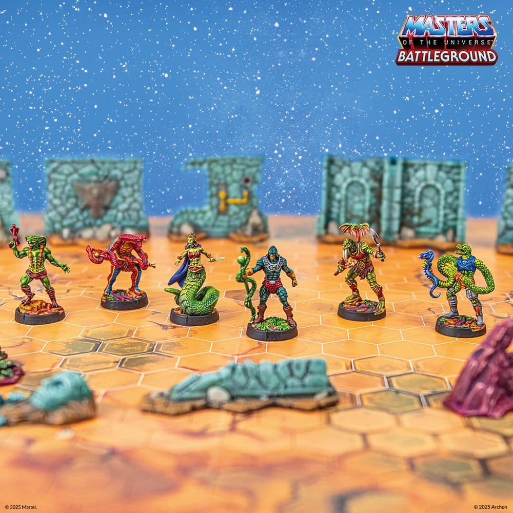 Masters of the Universe: Battleground Tärningsspel Våg 8: Snake Men Fraktion *Engelsk Version*