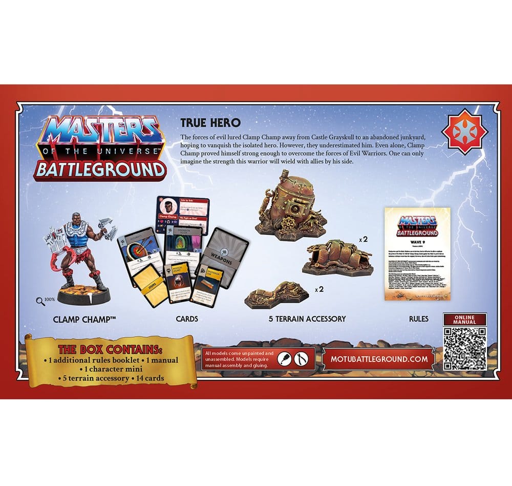 Masters of the Universe: Battleground Minispel Våg 9: Masters of the Universe Fraktion *Engelsk version*