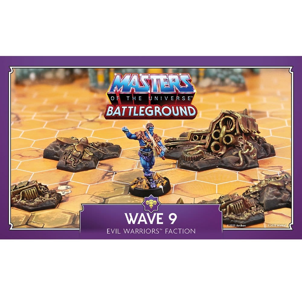 Masters of the Universe: Battleground Minatyrspel Våg 9: Ondskefulla Krigare Fraktion *Engelsk version*