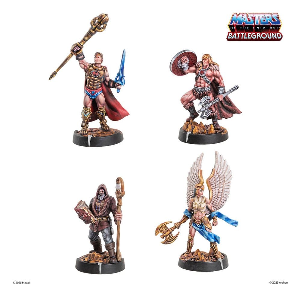 Masters of the Universe: Battleground Miniatyrspel Våg 10: Fraktionen Preternianiska Hjältar *Engelsk Version*