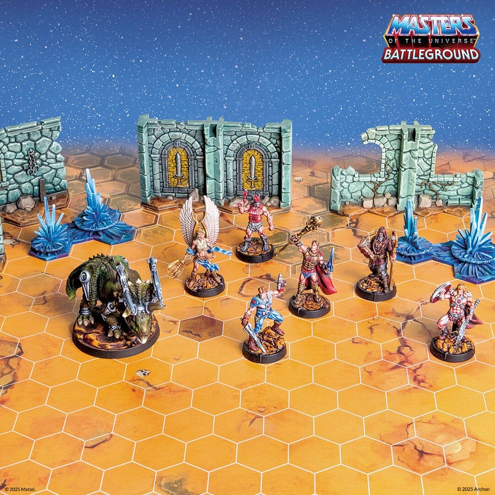 Masters of the Universe: Battleground Miniatyrspel Våg 10: Fraktionen Preternianiska Hjältar *Engelsk Version*
