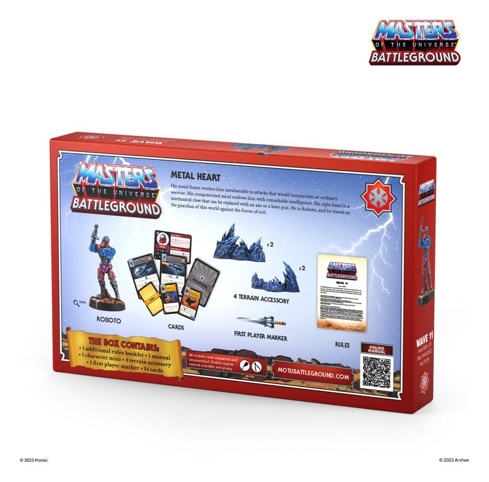 Masters of the Universe: Battleground Minatyrspel Våg 11: Masters of the Universe Grupp (Roboto) *Engelsk version*