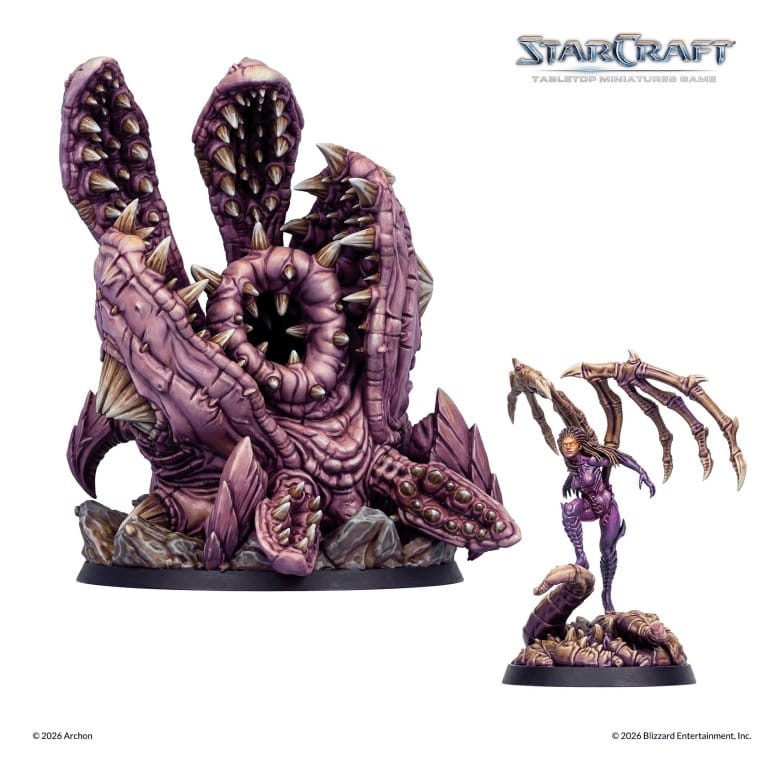 StarCraft TMG Hero Expansion Set Zerg: Kerrigan & Omega Worm