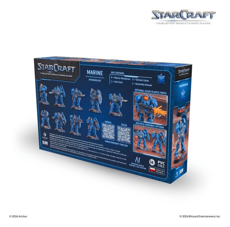 StarCraft TMG Expansion Set Terran: Marine