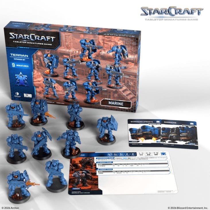 StarCraft TMG Expansion Set Terran: Marine