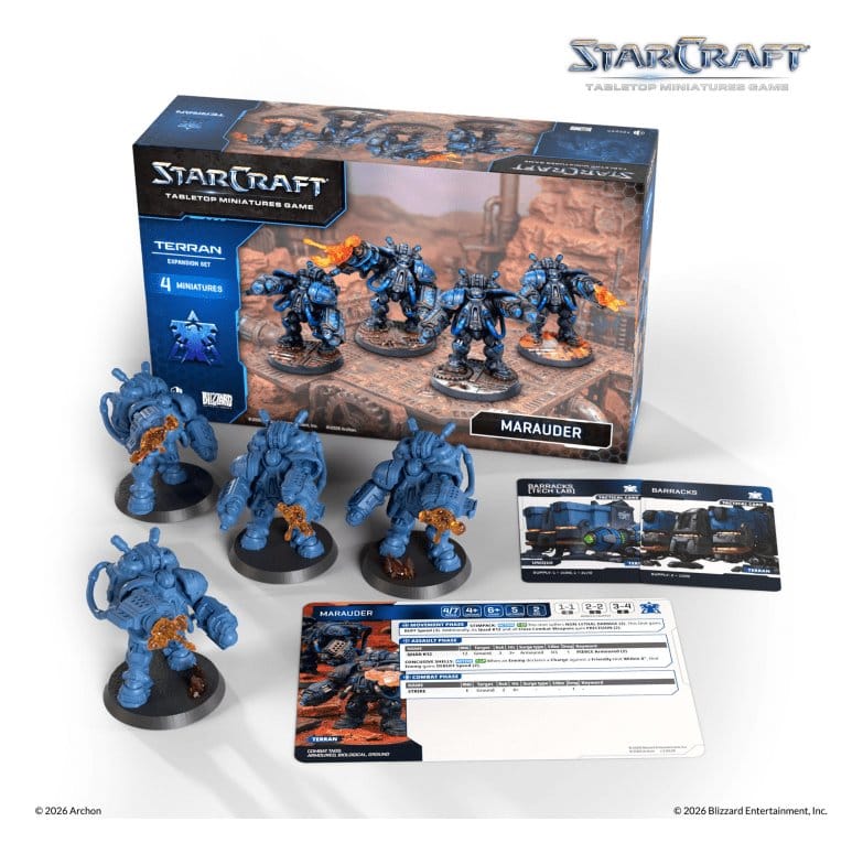 StarCraft TMG Expansion Set Terran: Marauder